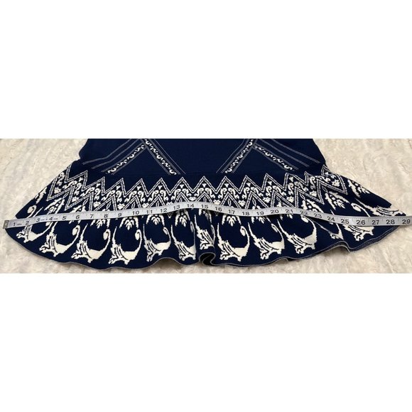 CeCe by Cynthia Steffe Brand Fit & Flare Dress Stretch Rayon Blend Women Size L - Picture 14 of 14